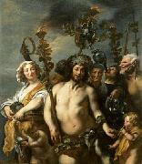 Jacob Jordaens Triumph of Bacchus oil